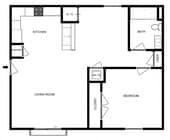 1 dormitorio