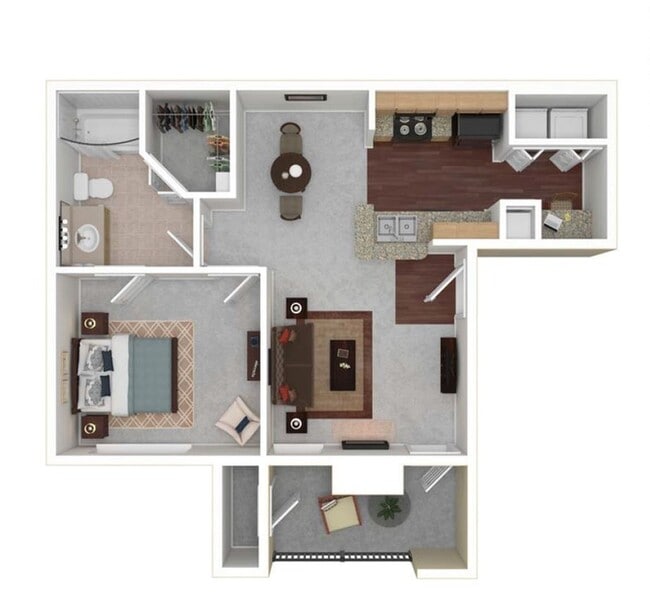 Floorplan A1 - Longfellow Arms