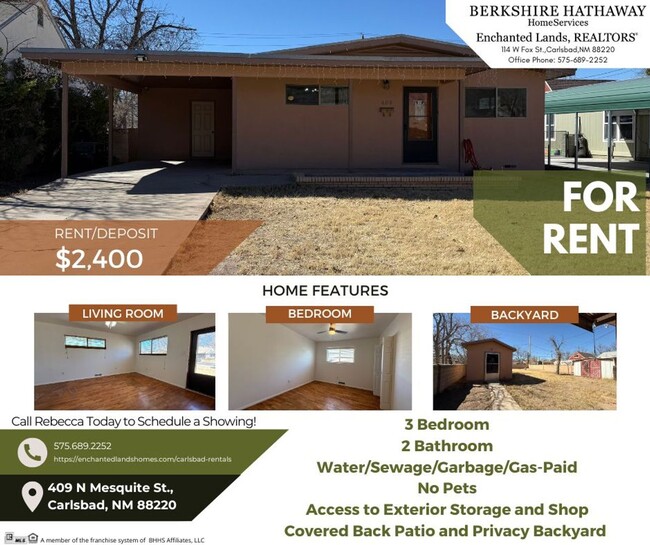 3 Bed/2 Bath Home, Water & Gas Paid! - 3 Bed/2 Bath Home, Water & Gas Paid!