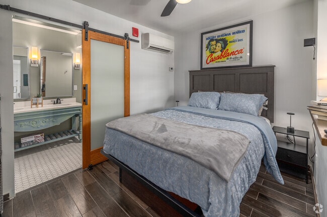 Studio - 296SF - Bedroom