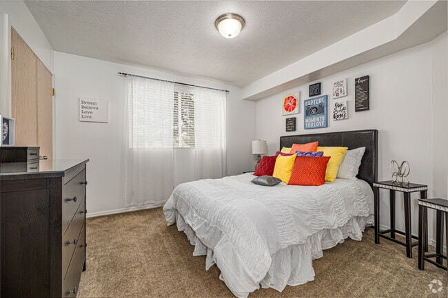 3BR, 2BA - 1,230SF - Bedroom