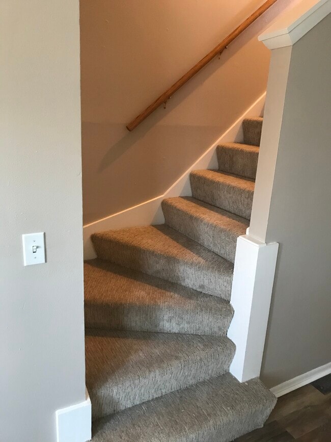 Stairway upstairs