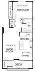 One Bed x One Bath