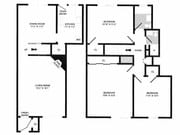 3BR/2BA - TH Fireplac