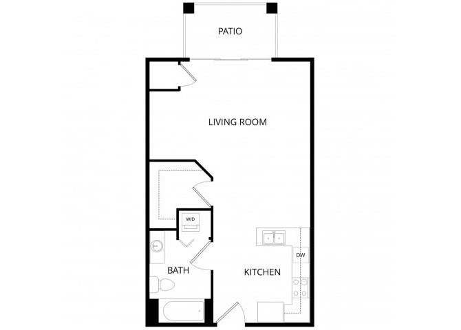 Floor Plan - Studio G