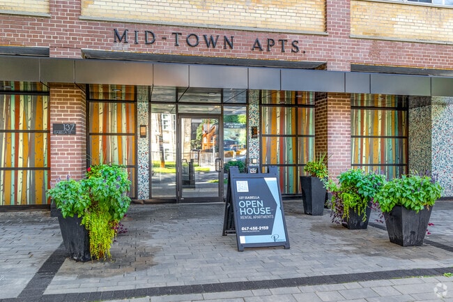 Entrance - Mid-Town Apartments