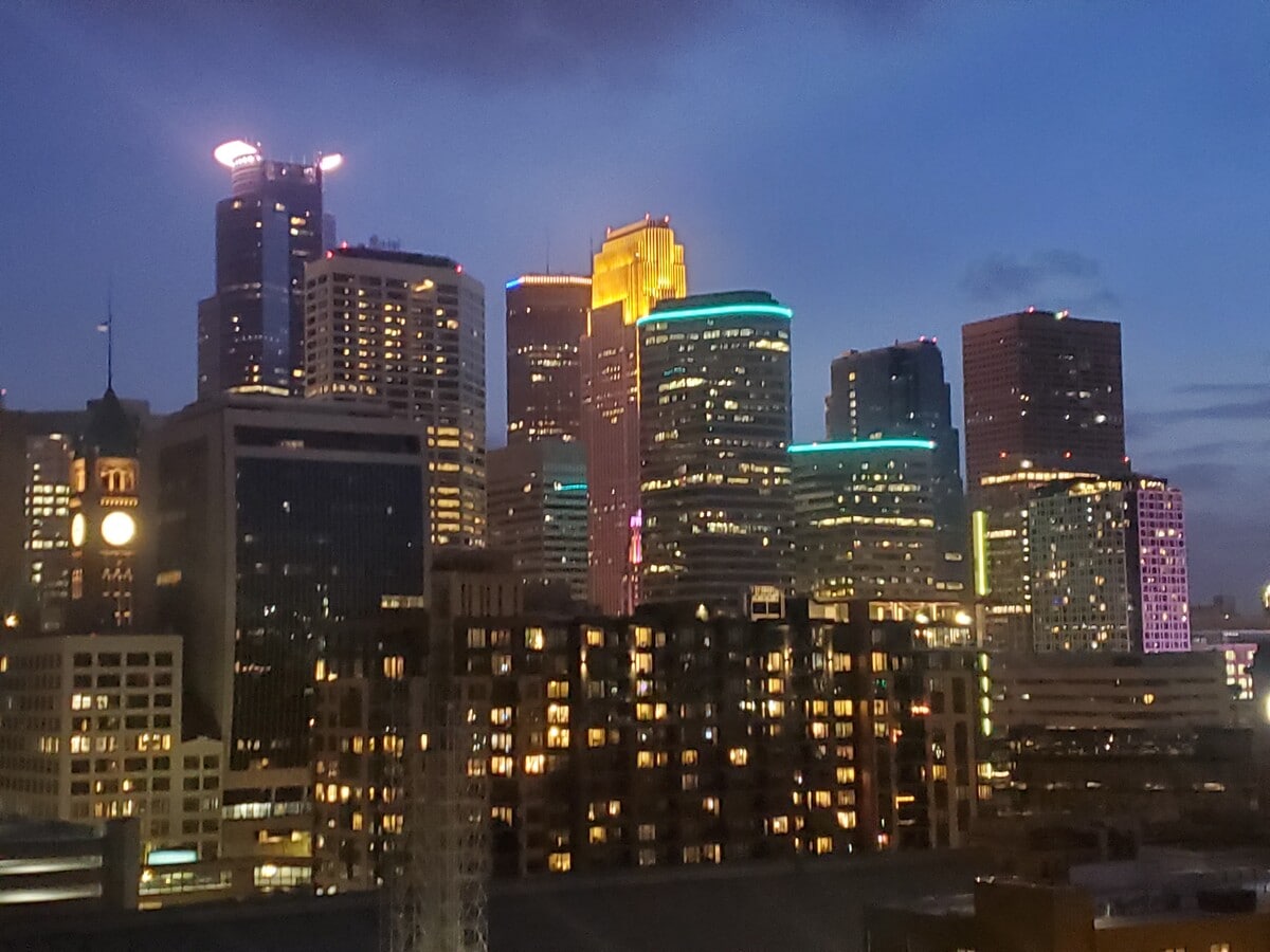 View from balacony - 401 S 1st St Unit 15th floor