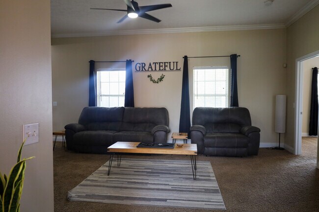 Living area from entryway