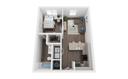 Nova Knoxville 1x1 Steamboat Floor Plan