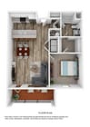 Huckleberry_1Bed_1Bath_696 Sq Ft