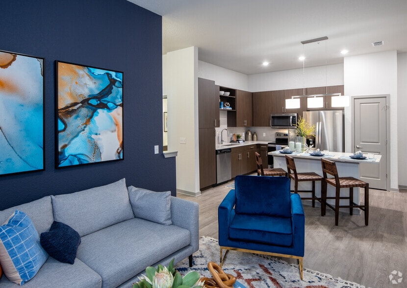 2BR, 2BA, - 1088 sq feet