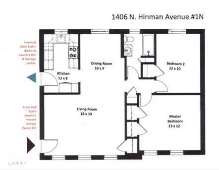 Building Photo - 1406 Hinman Ave Unit 1N