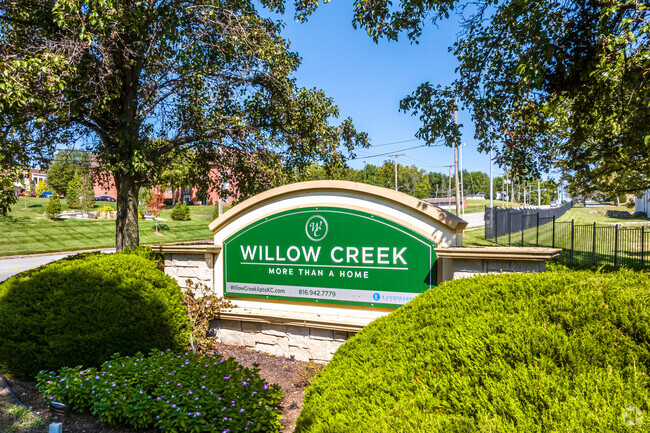 Willow Creek Entrance - Willow Creek Apartments