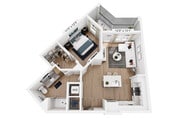 A2 floor plan Upshore