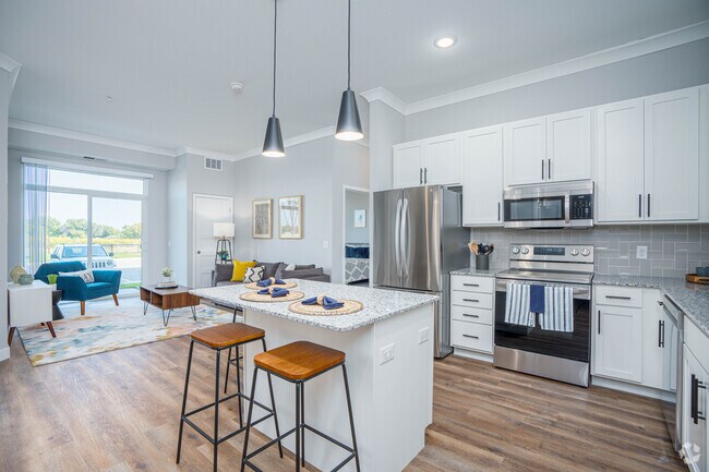 Tesla - 2BR,2BA - 1068SF - Kitchen - The Edison at Maple Grove