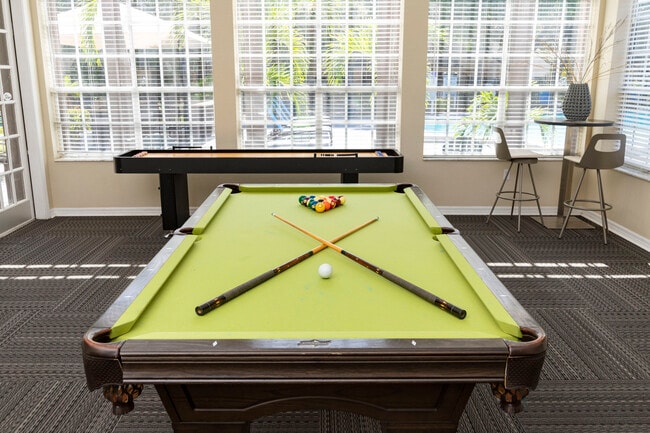 Mesa de billar de la casa club