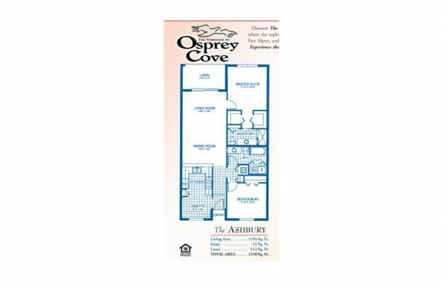 Photo - Osprey Cove ~ 2 bed/2 bath ~ Ashbury Floor plan