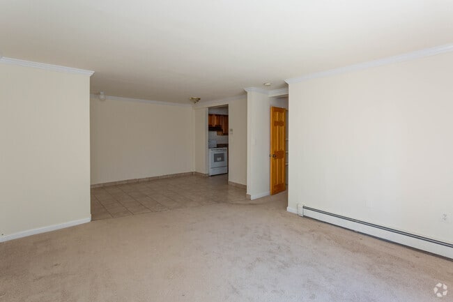 2BR,2BA - 849SF - Living Room/Kitchen