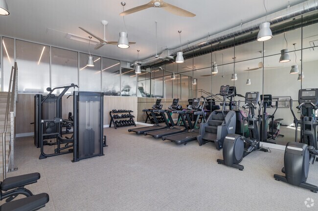 Fully equipped gym