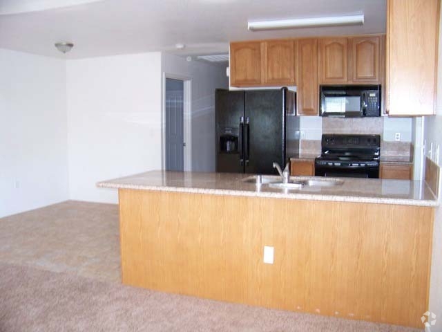 Kitchen-Floor Plan B - La Casa Elegante Rental