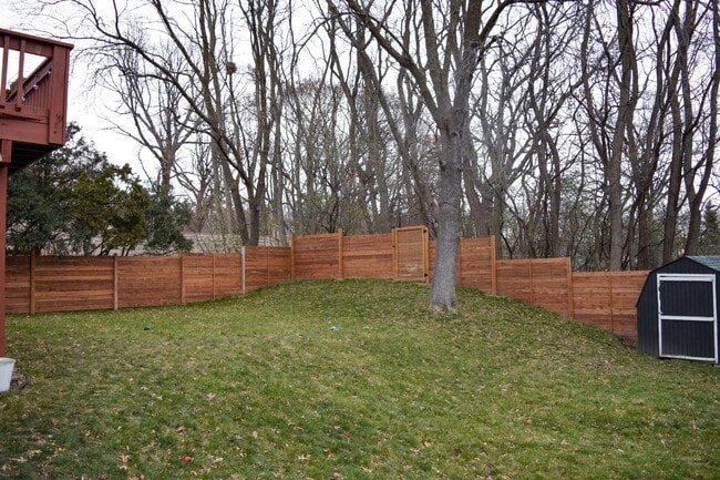 Large backyard - 15 Stinson Blvd