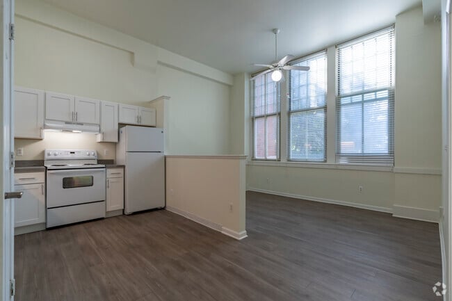 1BR, 1BA - 900SF - Kitchen/Living Room - Cross Street Village