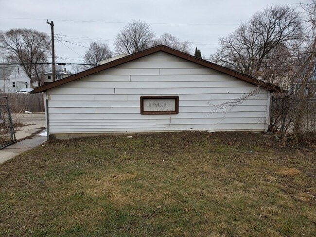 Back Yard & Garage - 5950 N 70th St