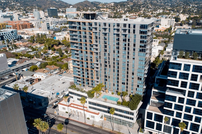 Aerial view of Lumina - Lumina Hollywood Apartments