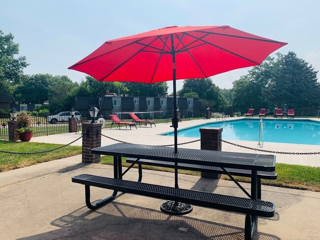 Pool Sitting - Fontainebleau Apartments