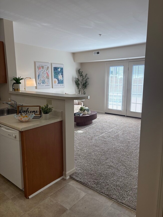 Living Room - Crestmount Senior Apartments