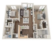 BC4 floor plan Flats on D