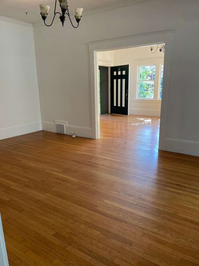 dining room/office family room opens to living room - 365 Santa Clara Ave Unit Barbara