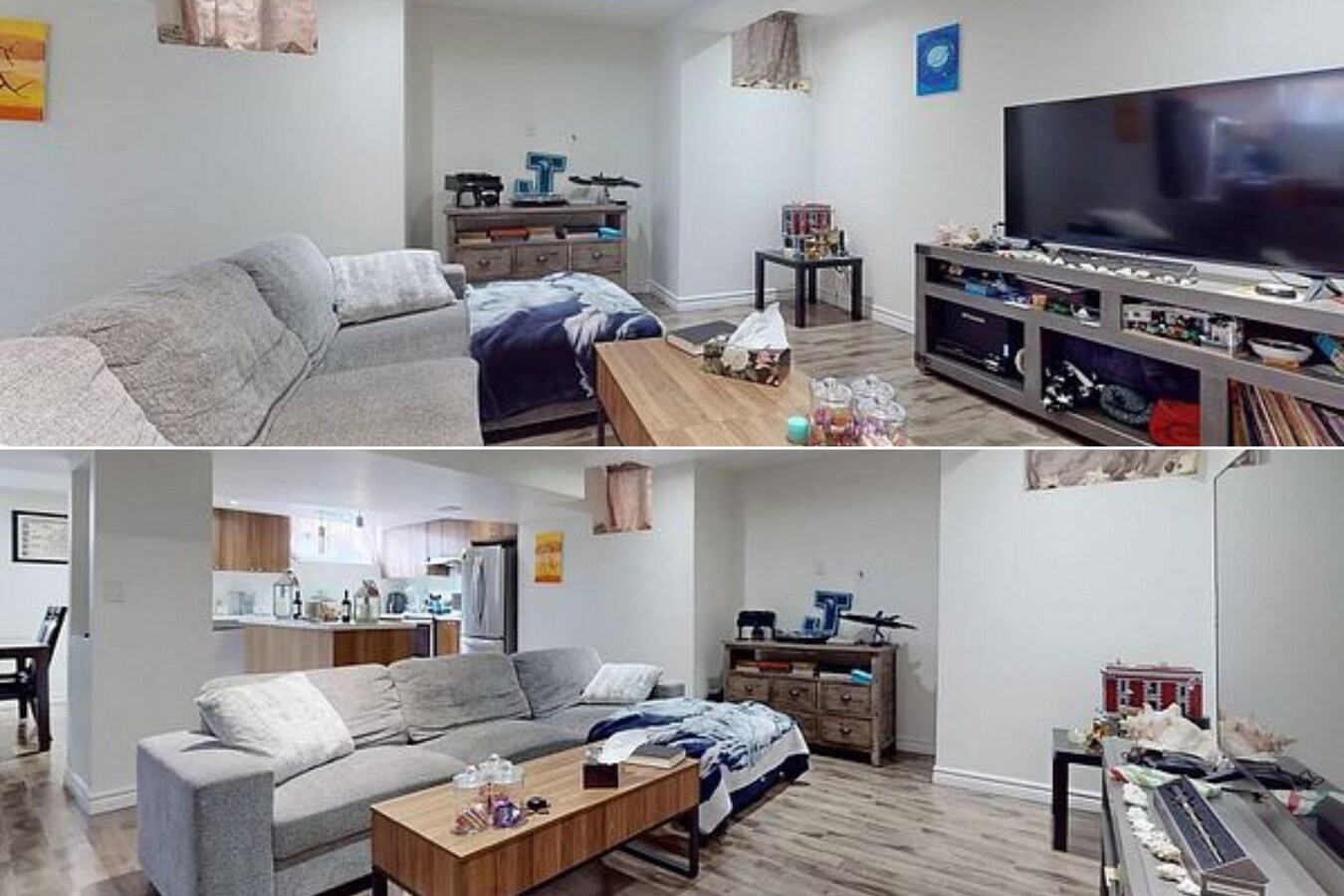 Photo - Furnished 1-Bedroom Basement Apartment with Balcony & 2 Parking – Brampton Unit 2