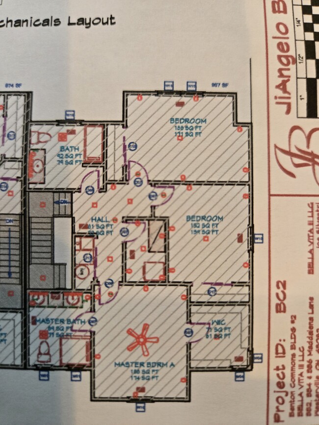 2nd floor plan - 332 Maddalena Ln Condo Unit 332 Maddalena Lane