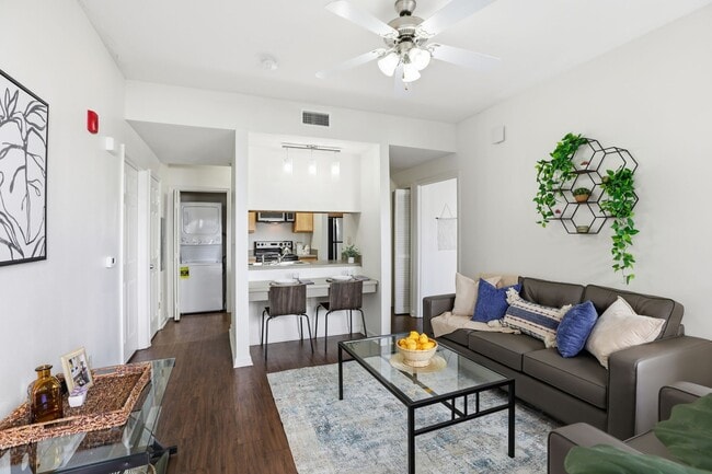 Enjoy Open-Concept Living with a Cozy Lounge Area in Your Furnished Living Room - Legacy Student Living