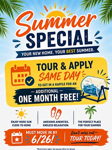Summer Special! - The Park at Parma
