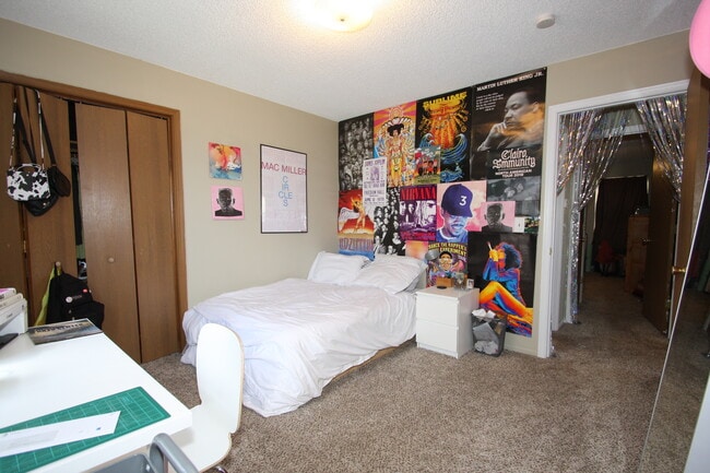 Sample Bedroom (all units have similar floor plan) - 1312 Ohio St