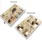 3 Bed, 2.5 Bath