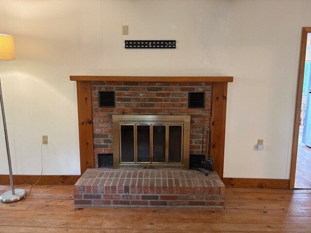 Photo - Hardwood floors and beautiful back yard in...