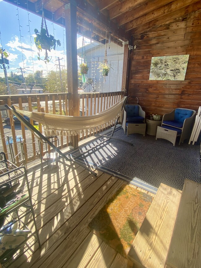 Back porch - 58 Albany St Unit 2nd Floor