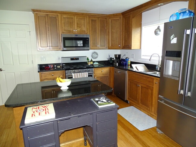 Kitchen view from living room