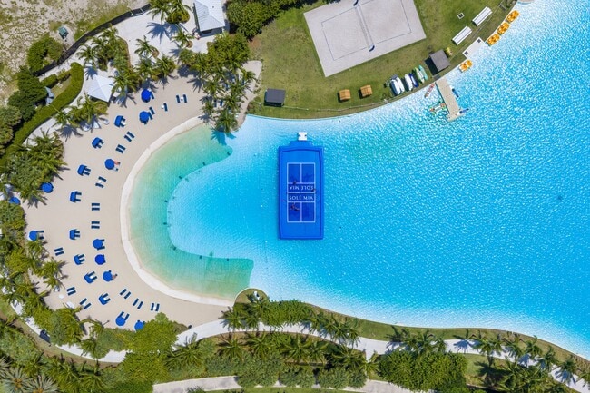 Serve, rally, and connect on a floating pickleball court.