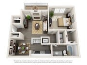 1 dormitorio | 1 baño | 800 metros cuadrados