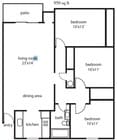 3BR/1BA