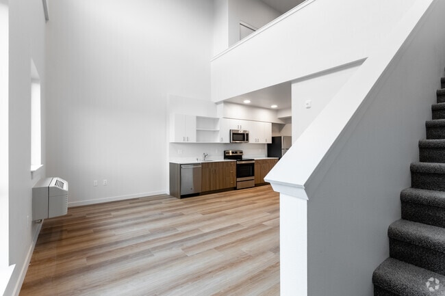 Studio with Loft - 670SF