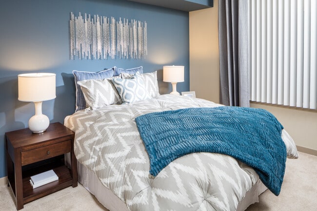 Phase II One Bedroom Espresso Finish Master Bedroom