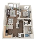 AA4 floor plan Flats on D