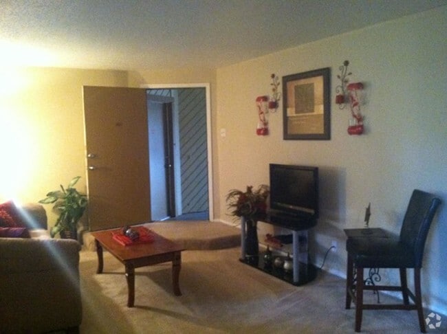 Sala de estar - Plaza Square Apartments