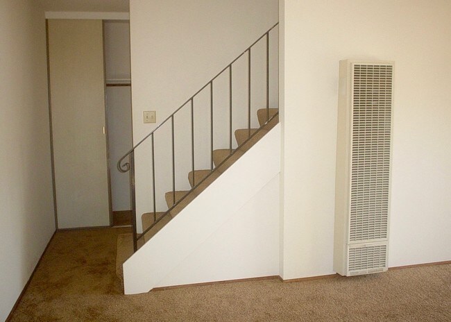 Stairway to Bedrooms - Aspen Apartments