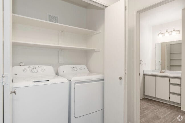 1BR, 1BA - 685SF Laundry Room - Hampton Park Apartments